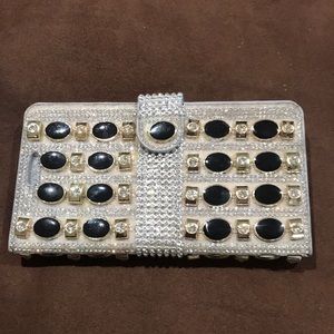 Beautiful Rhinestone Wallet for ID & Phone